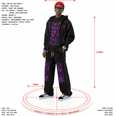 GEMINI 8 — COSMIC CAMO SWEATPANT