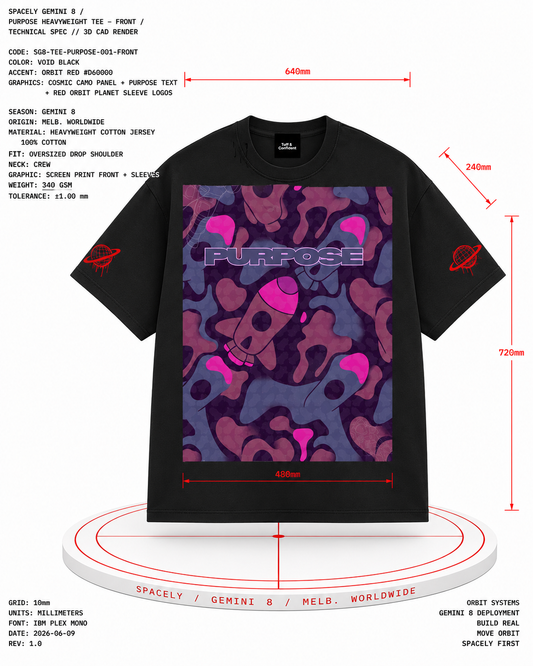 GEMINI 8 PURPOSE Tee