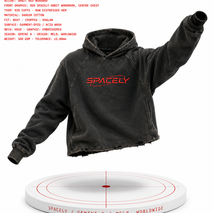 GEMINI 8 — WASHED OPERATOR HOODIE