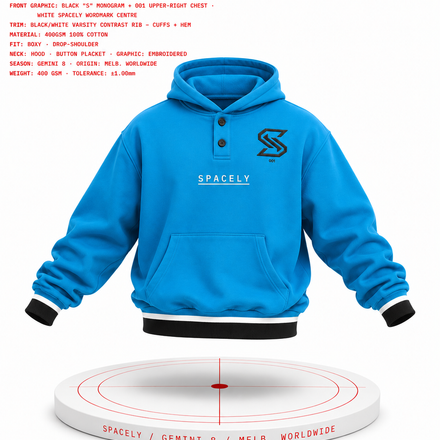 GEMINI 8 — BLOCK HOODIE